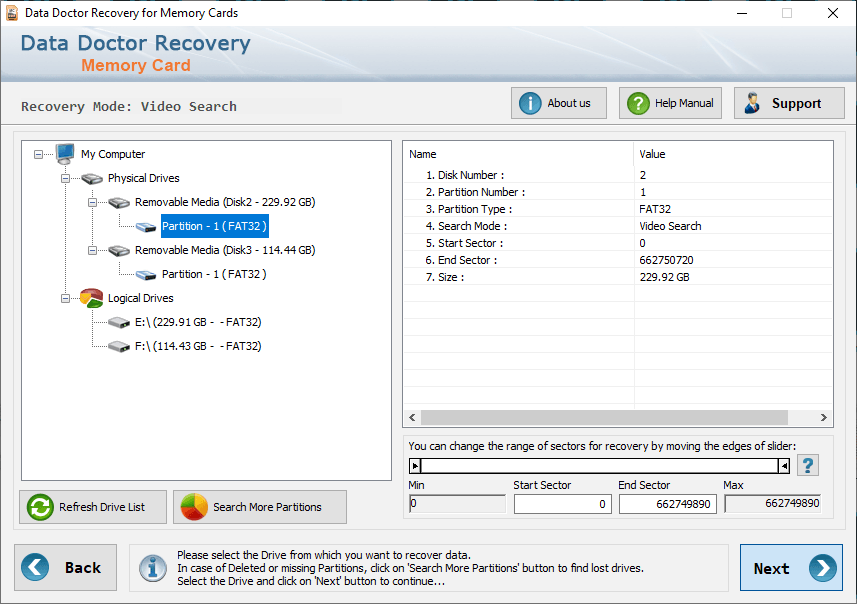 Memory Card Data Recovery Software