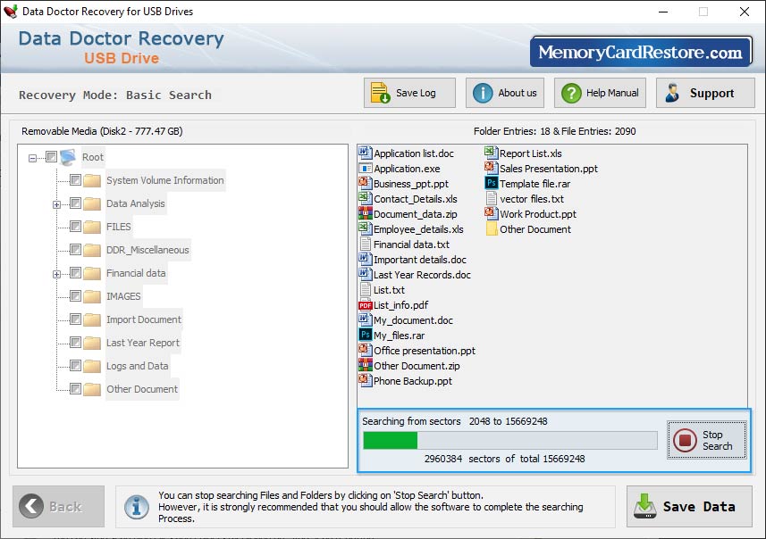 USB Drive Data Recovery