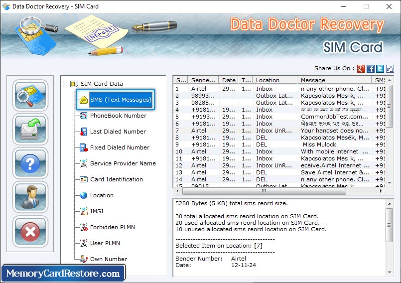 Sim Card Data Recovery Software